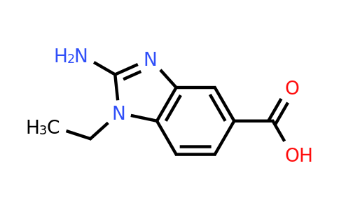 CAS 1424269-13-5 | 2-amino-1-ethyl-1H-1,3-benzodiazole-5-carboxylic acid