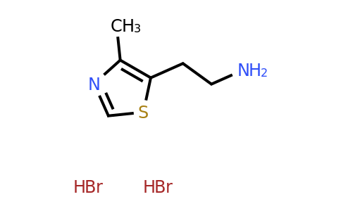 CAS 142437-65-8 | 2-(4-Methylthiazol-5-yl)ethanamine dihydrobromide