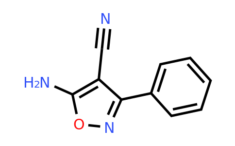 CAS 14246-77-6 | 5-amino-3-phenyl-1,2-oxazole-4-carbonitrile