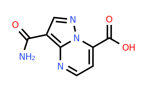 CAS 1424612-37-2 | 3-carbamoylpyrazolo[1,5-a]pyrimidine-7-carboxylic acid