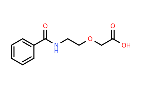 CAS 142489-50-7 | 2-[2-(phenylformamido)ethoxy]acetic acid