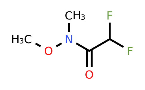 CAS 142492-01-1 | 2,2-Difluoro-N-methoxy-N-methylacetamide