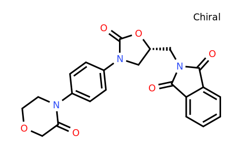 CAS 1424944-35-3 | 2-{[(5R)-2-oxo-3-[4-(3-oxomorpholin-4-yl)phenyl]-1,3-oxazolidin-5-yl]methyl}-2,3-dihydro-1H-isoindole-1,3-dione