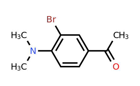 CAS 142500-11-6 | 1-(3-Bromo-4-(dimethylamino)phenyl)ethanone