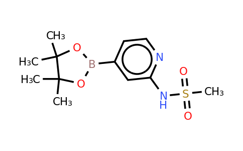 CAS 1425045-88-0 | N-(4-(4,4,5,5-tetramethyl-1,3,2-dioxaborolan-2-YL)pyridin-2-YL)methanesulfonamide