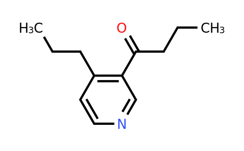 CAS 142505-14-4 | 1-(4-propylpyridin-3-yl)butan-1-one