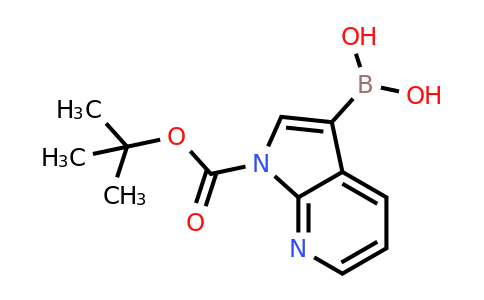 CAS 1425334-89-9 | {1-[(tert-butoxy)carbonyl]-1H-pyrrolo[2,3-b]pyridin-3-yl}boronic acid