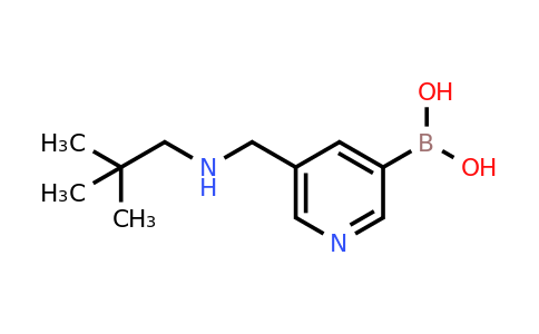 CAS 1425335-14-3 | (5-((Neopentylamino)methyl)pyridin-3-yl)boronic acid