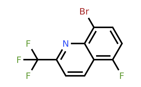 CAS 1425335-26-7 | 8-Bromo-5-fluoro-2-(trifluoromethyl)quinoline