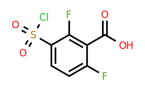 CAS 142576-91-8 | 3-(chlorosulfonyl)-2,6-difluorobenzoic acid