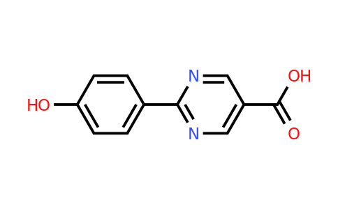 CAS 142603-90-5 | 2-(4-Hydroxyphenyl)pyrimidine-5-carboxylic acid