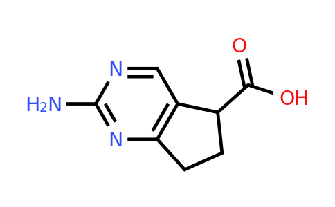 CAS 1426072-28-7 | 2-amino-6,7-dihydro-5H-cyclopenta[d]pyrimidine-5-carboxylic acid
