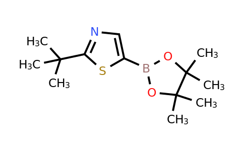 CAS 1426089-85-1 | 2-(Tert-butyl)thiazole-5-boronic acid pinacol ester