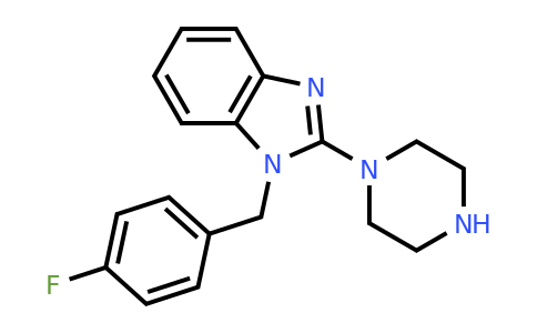 CAS 142617-98-9 | 1-(4-Fluoro-benzyl)-2-piperazin-1-YL-1H-benzoimidazole