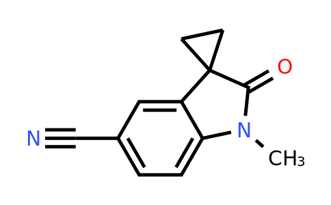 CAS 1426228-10-5 | 1'-Methyl-2'-oxospiro[cyclopropane-1,3'-indoline]-5'-carbonitrile