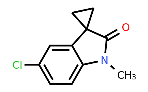 CAS 1426228-12-7 | 5'-Chloro-1'-methylspiro[cyclopropane-1,3'-indolin]-2'-one