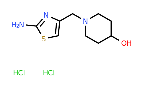 CAS 1426290-49-4 | 1-[(2-amino-1,3-thiazol-4-yl)methyl]piperidin-4-ol dihydrochloride