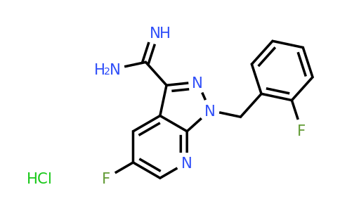 CAS 1426309-48-9 | 5-fluoro-1-[(2-fluorophenyl)methyl]-1H-pyrazolo[3,4-b]pyridine-3-carboximidamide hydrochloride