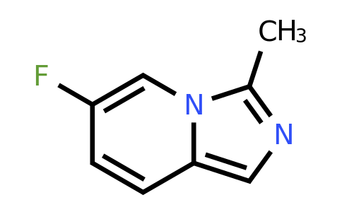 CAS 1426421-21-7 | 6-fluoro-3-methylimidazo[1,5-a]pyridine