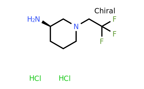 (3R)-3-Piperidinamine, 1-(2,2,2-trifluoroethyl)-, dihydrochloride