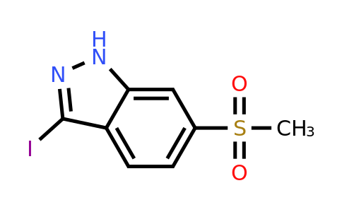 CAS 1426423-77-9 | 3-Iodo-6-(methylsulfonyl)-1H-indazole