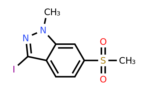 CAS 1426423-78-0 | 3-iodo-1-methyl-6-(methylsulfonyl)-1H-indazole