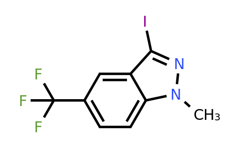 CAS 1426425-20-8 | 3-iodo-1-methyl-5-(trifluoromethyl)-1H-indazole