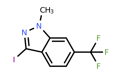 CAS 1426425-33-3 | 3-iodo-1-methyl-6-(trifluoromethyl)-1H-indazole