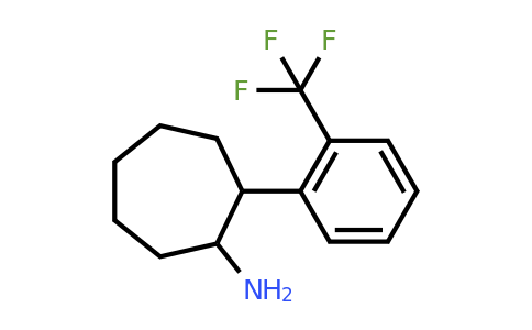 CAS 1426654-41-2 | 2-[2-(trifluoromethyl)phenyl]cycloheptan-1-amine