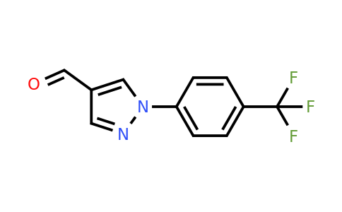 CAS 1426830-32-1 | 1-[4-(trifluoromethyl)phenyl]-1H-pyrazole-4-carbaldehyde
