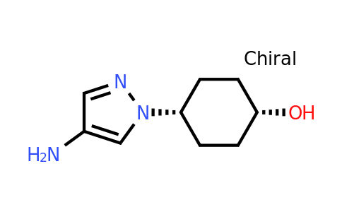 CAS 1426921-50-7 | cis-4-(4-amino-1H-pyrazol-1-yl)cyclohexan-1-ol