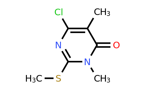CAS 1427012-29-0 | 6-Chloro-3,5-dimethyl-2-(methylthio)pyrimidin-4(3H)-one