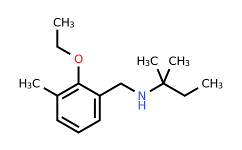 CAS 1427020-23-2 | N-(2-Ethoxy-3-methylbenzyl)-2-methylbutan-2-amine