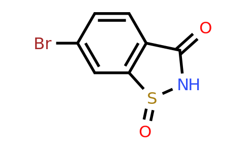 CAS 1427080-37-2 | 6-Bromobenzo[d]isothiazol-3(2H)-one 1-oxide