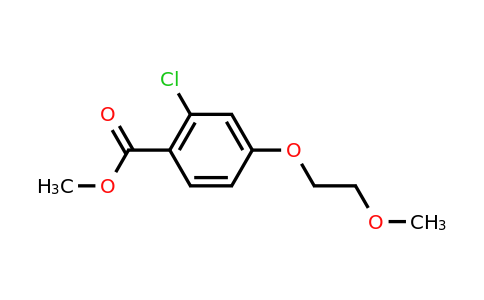 CAS 1427080-73-6 | methyl 2-chloro-4-(2-methoxyethoxy)benzoate