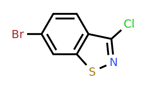 CAS 1427081-05-7 | 6-bromo-3-chloro-1,2-benzothiazole