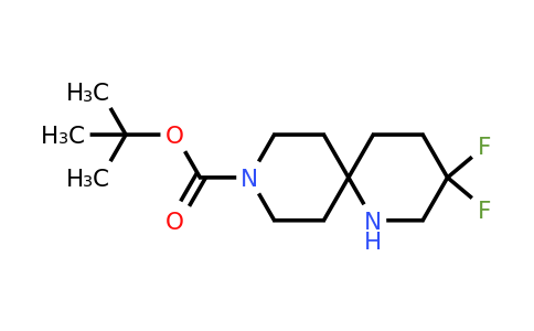 CAS 1427173-48-5 | tert-butyl 3,3-difluoro-1,9-diazaspiro[5.5]undecane-9-carboxylate