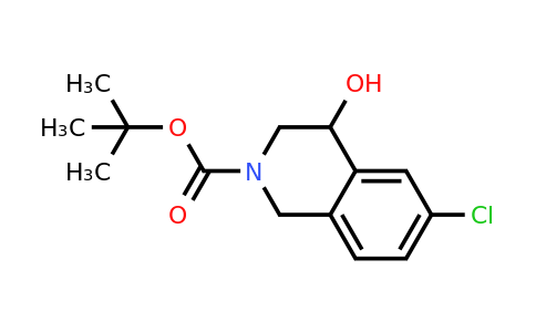 CAS 1427195-07-0 | 6-Chloro-4-hydroxy-3,4-dihydro-1H-isoquinoline-2-carboxylic acid tert-butyl ester
