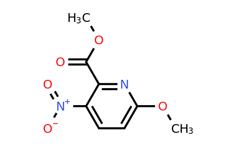 CAS 1427195-24-1 | 6-Methoxy-3-nitro-pyridine-2-carboxylic acid methyl ester