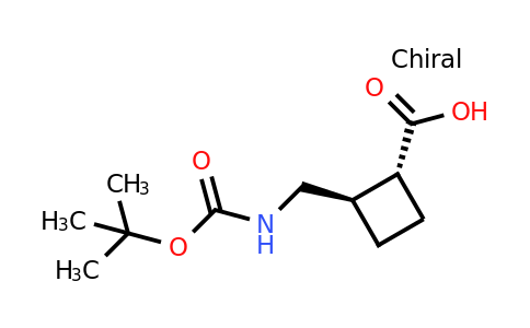 CAS 1427286-31-4 | (1R,2R)-2-[(tert-butoxycarbonylamino)methyl]cyclobutanecarboxylic acid