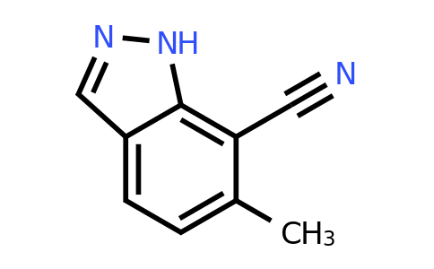 CAS 1427327-88-5 | 6-Methyl-1H-indazole-7-carbonitrile