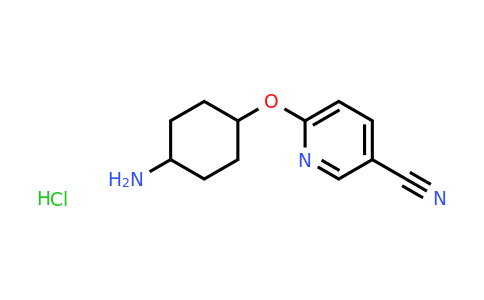 CAS 1427378-52-6 | 6-[(4-aminocyclohexyl)oxy]pyridine-3-carbonitrile hydrochloride