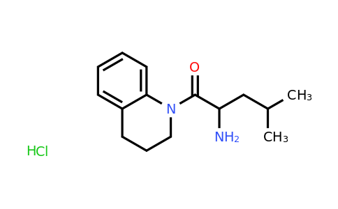CAS 1427378-69-5 | 2-amino-4-methyl-1-(1,2,3,4-tetrahydroquinolin-1-yl)pentan-1-one hydrochloride
