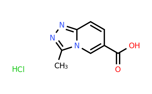 CAS 1427378-85-5 | 3-methyl-[1,2,4]triazolo[4,3-a]pyridine-6-carboxylic acid hydrochloride