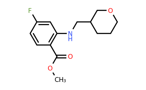 CAS 1427378-90-2 | methyl 4-fluoro-2-{[(oxan-3-yl)methyl]amino}benzoate
