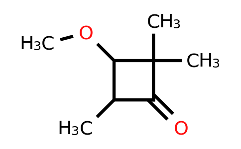 CAS 1427378-92-4 | 3-methoxy-2,2,4-trimethylcyclobutan-1-one