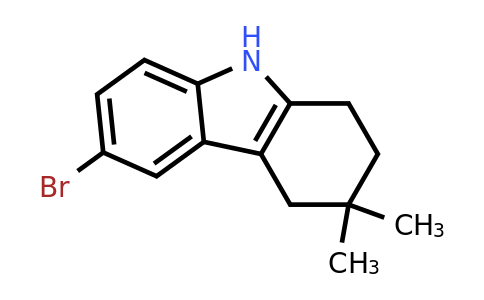 CAS 1427378-93-5 | 6-bromo-3,3-dimethyl-2,3,4,9-tetrahydro-1H-carbazole