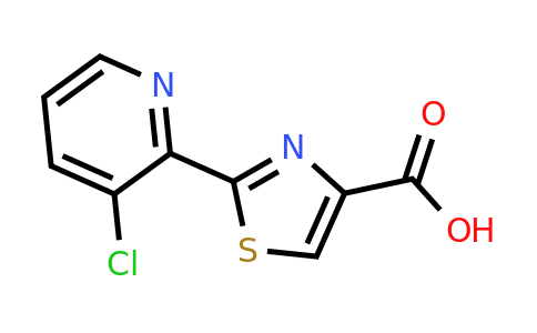 CAS 1427378-95-7 | 2-(3-chloropyridin-2-yl)-1,3-thiazole-4-carboxylic acid