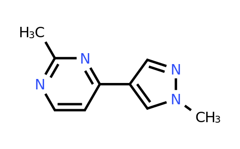 CAS 1427379-21-2 | 2-methyl-4-(1-methyl-1H-pyrazol-4-yl)pyrimidine