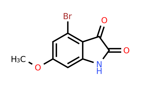 CAS 1427379-24-5 | 4-bromo-6-methoxy-2,3-dihydro-1H-indole-2,3-dione